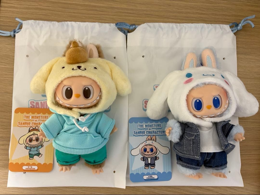 POP MART サンリオ×ラブブ　マイメロ　クロミ　ポチャッコ　シナモロール