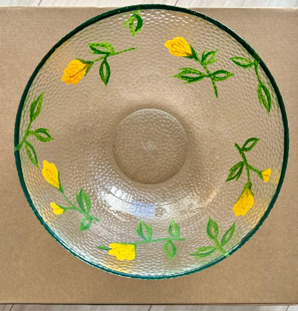 フッチェンロイター サマードリームガラスボウル 大小セット☆未使用 長期保管品