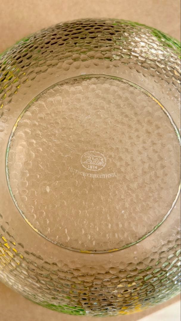 フッチェンロイター サマードリームガラスボウル 大小セット☆未使用 長期保管品