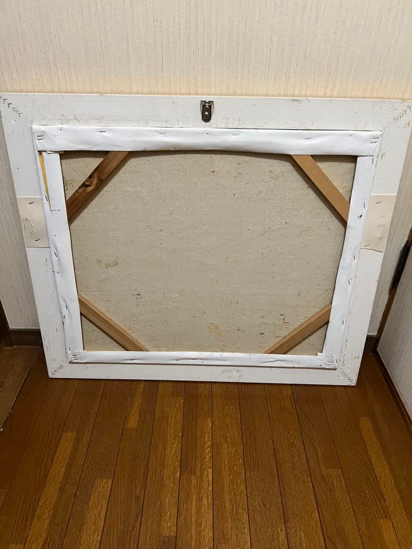 モネ　ブージヴァルの橋 装飾フレーム付き【贋作】