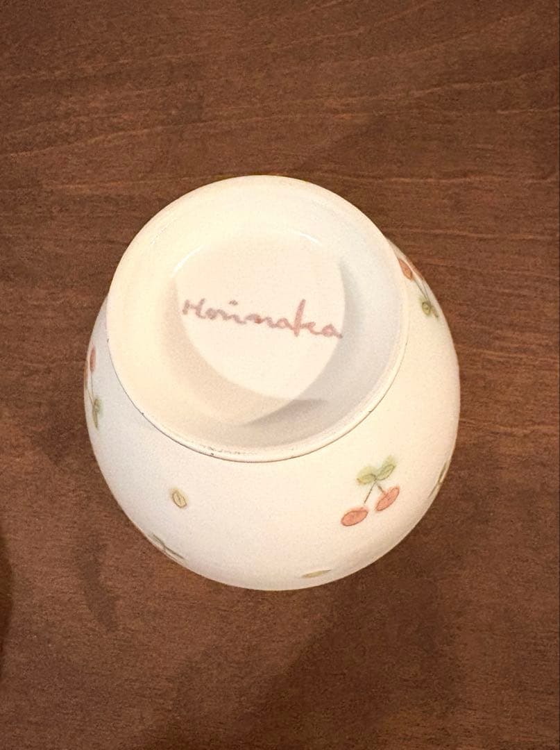 堀中由美子さん 湯呑み