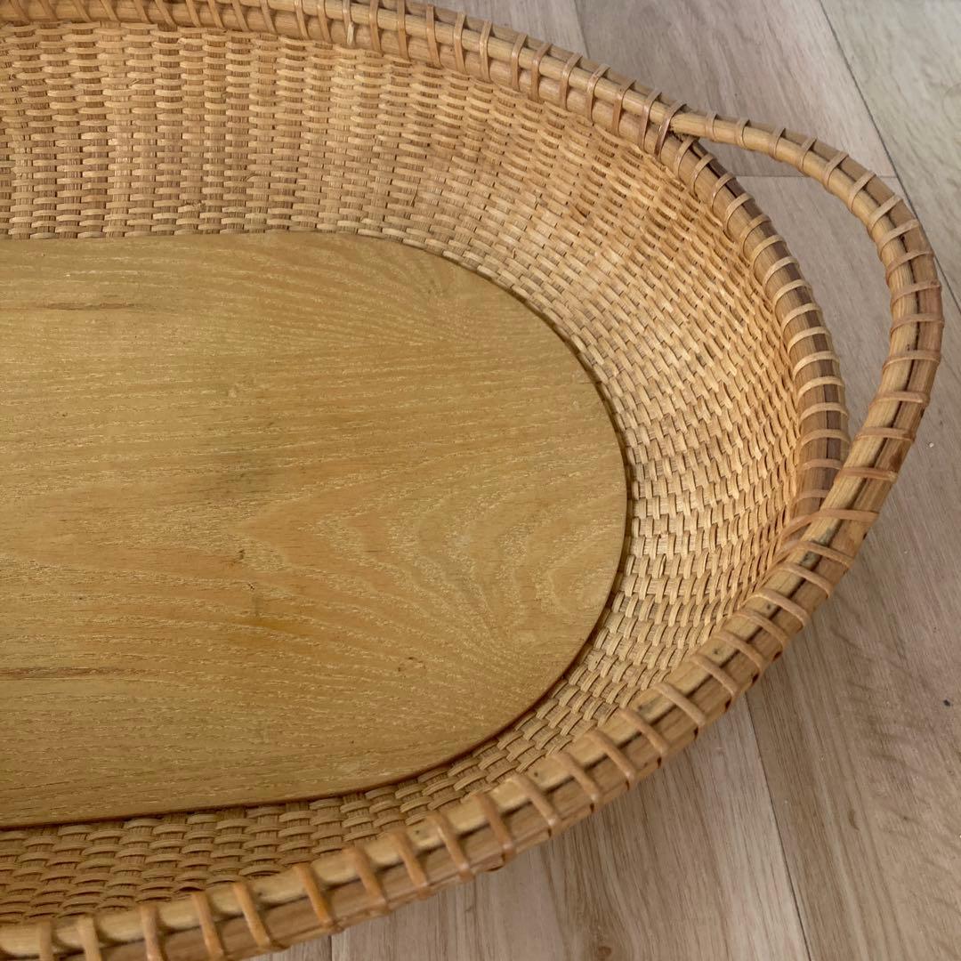 ナンタケット バスケット かご アメリカンヴィンテージ ブロカント US