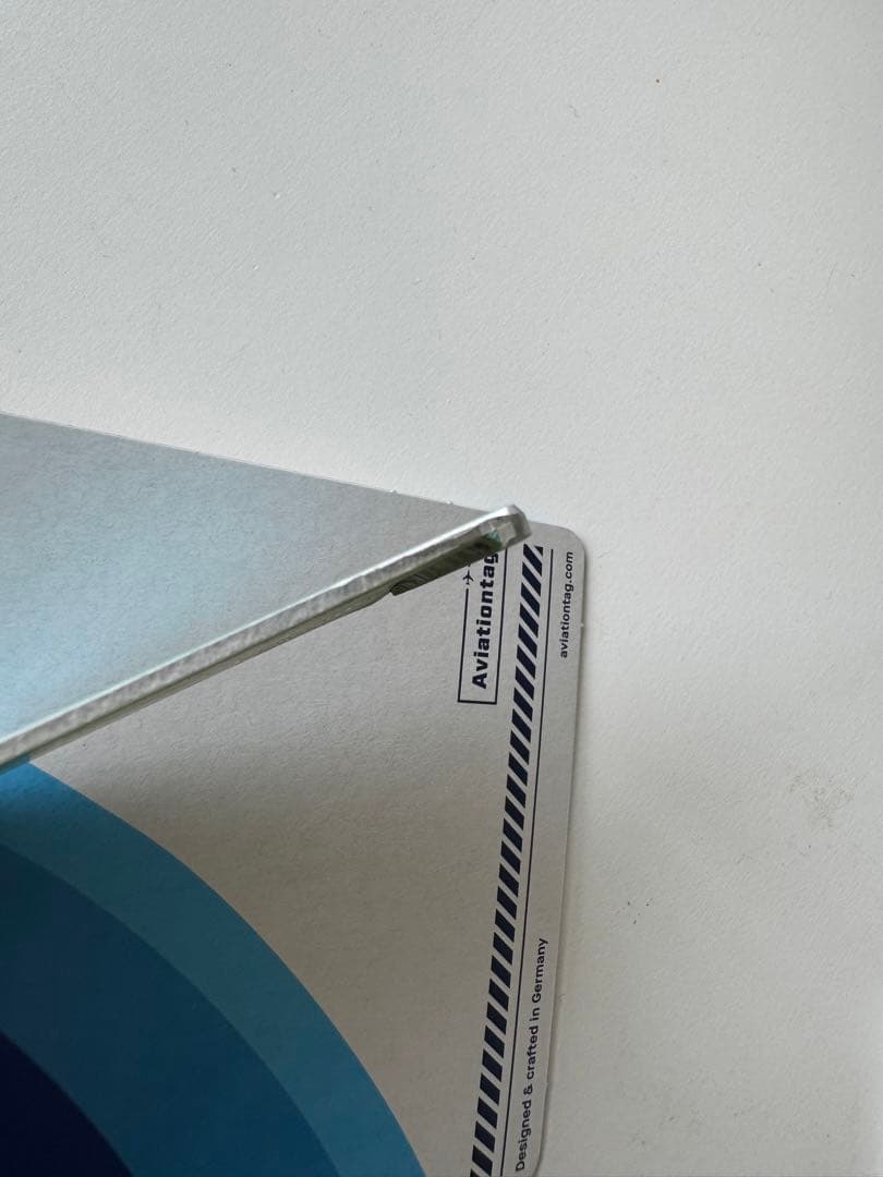 コルセール航空 Aviationtag B747 水色