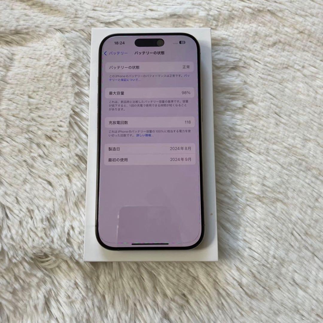 【2/30販売終了】iPhone 16 Pro 256GB 【即発送】