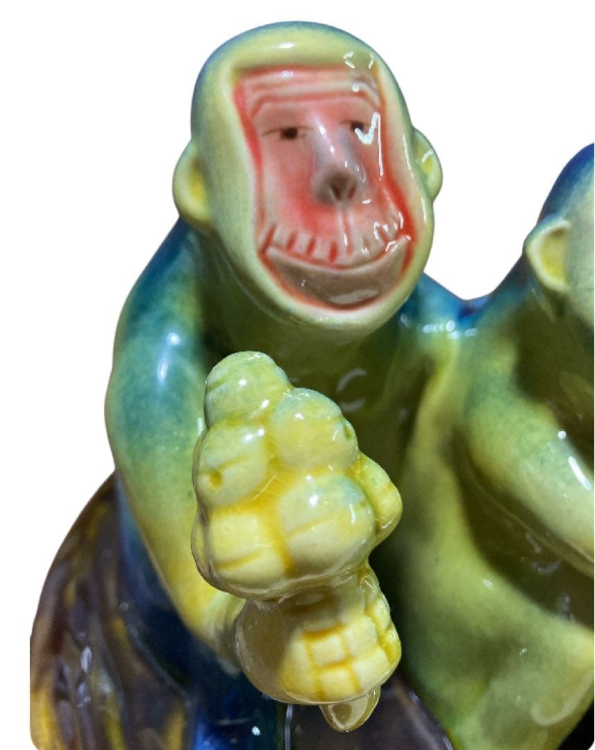 九谷五彩　人間国宝　徳田八十吉　招福観子三代 栞　共箱