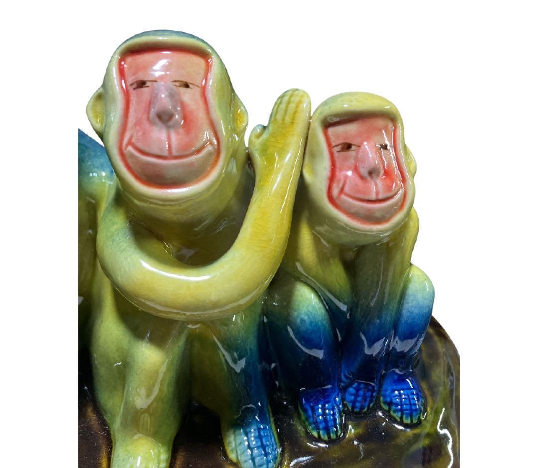 九谷五彩　人間国宝　徳田八十吉　招福観子三代 栞　共箱