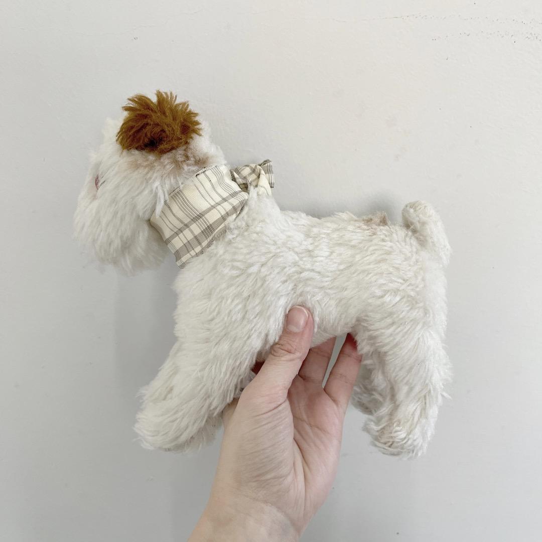 アンティーク　犬　ドッグ　ぬいぐるみ　ヨーロッパ　ヴィンテージ　ドール　toy