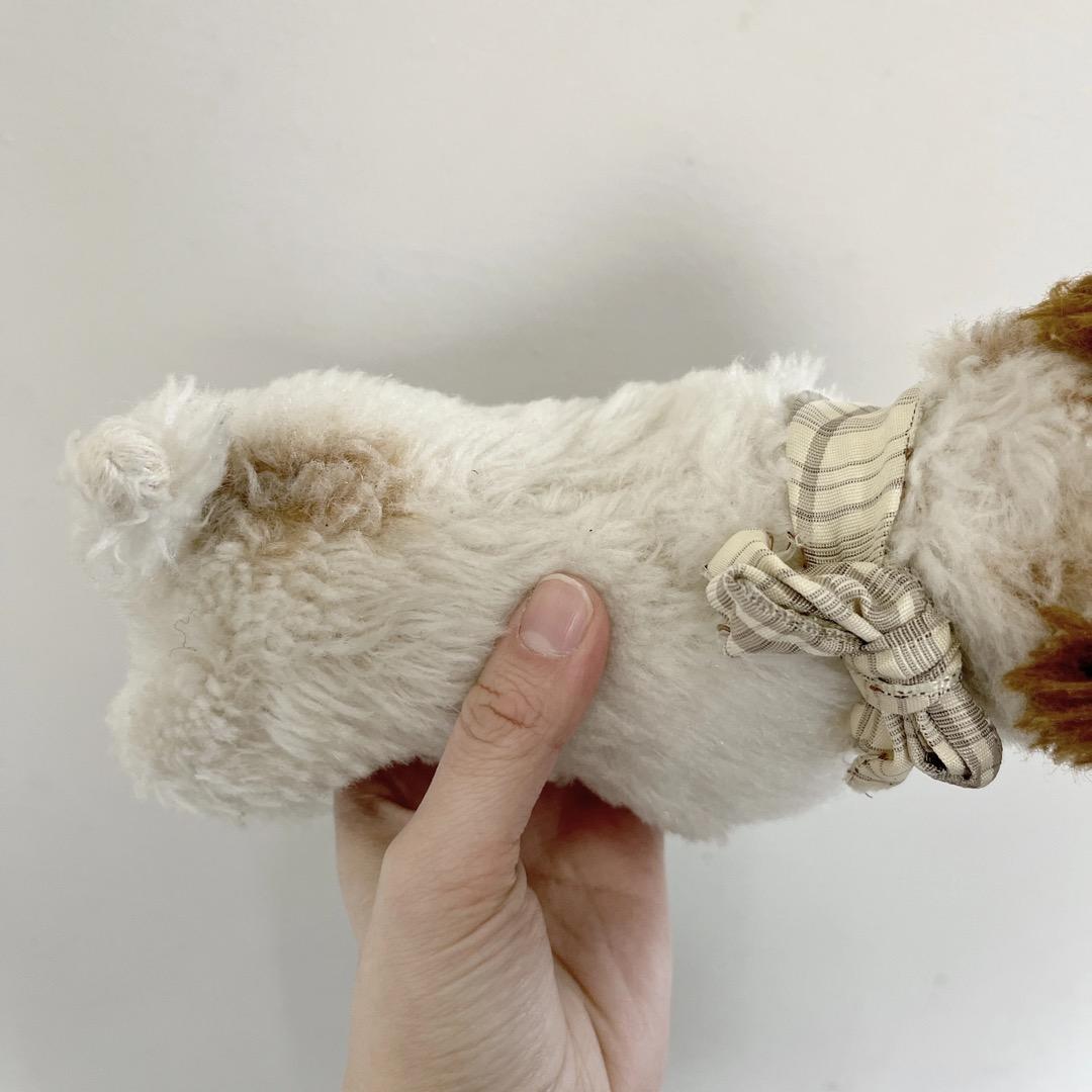 アンティーク　犬　ドッグ　ぬいぐるみ　ヨーロッパ　ヴィンテージ　ドール　toy