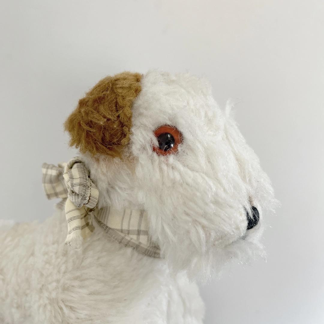 アンティーク　犬　ドッグ　ぬいぐるみ　ヨーロッパ　ヴィンテージ　ドール　toy