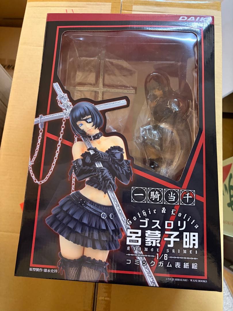一騎当千 ゴスロリ 呂蒙子明（コミックガム表紙絵） 1/6 完成品フィギュア