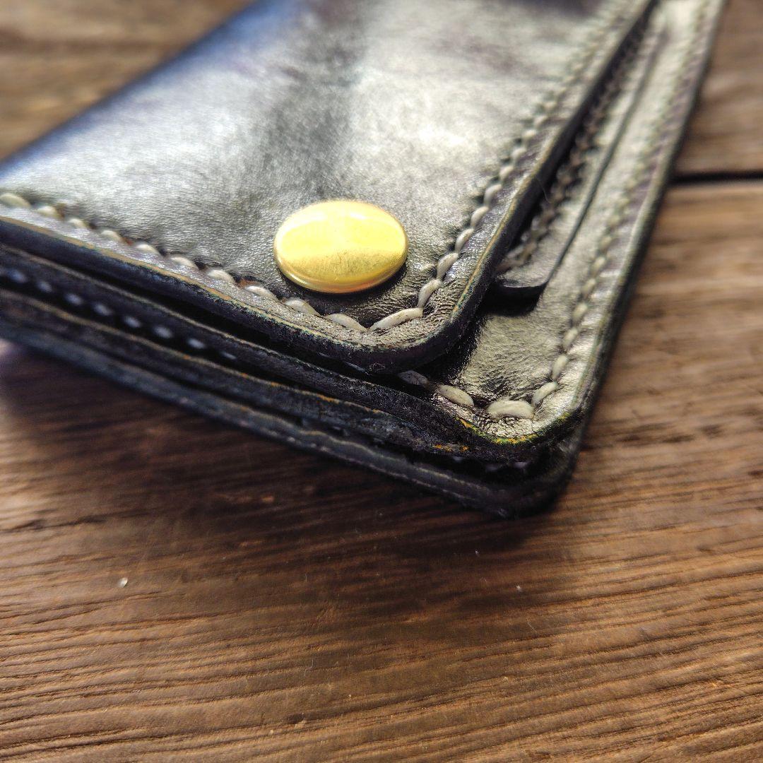 ミドルサイズ トラッカーウォレット バラ