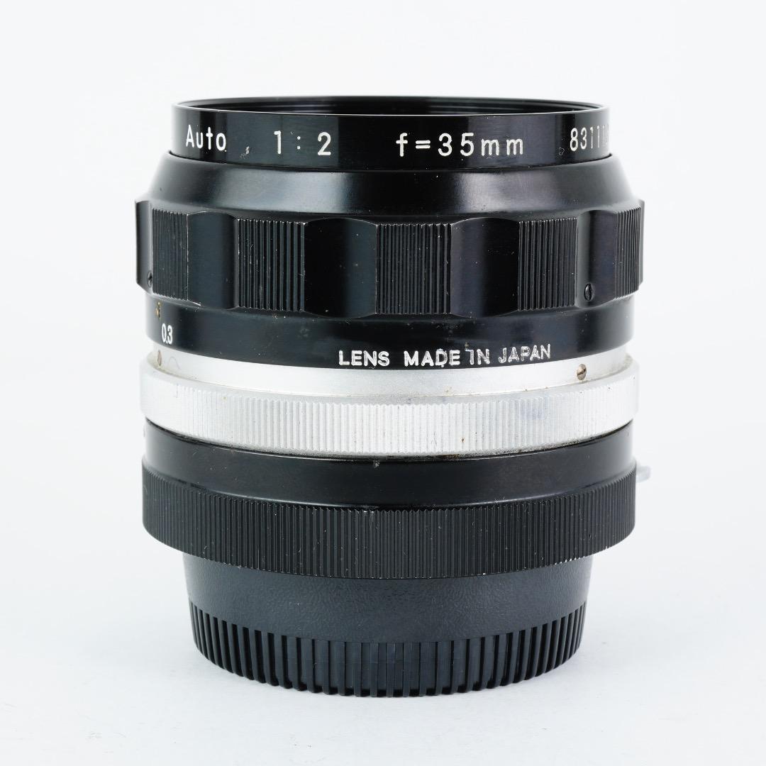 【美品】動作◎ ニコン Nikkor-o Auto 35mm F2 113