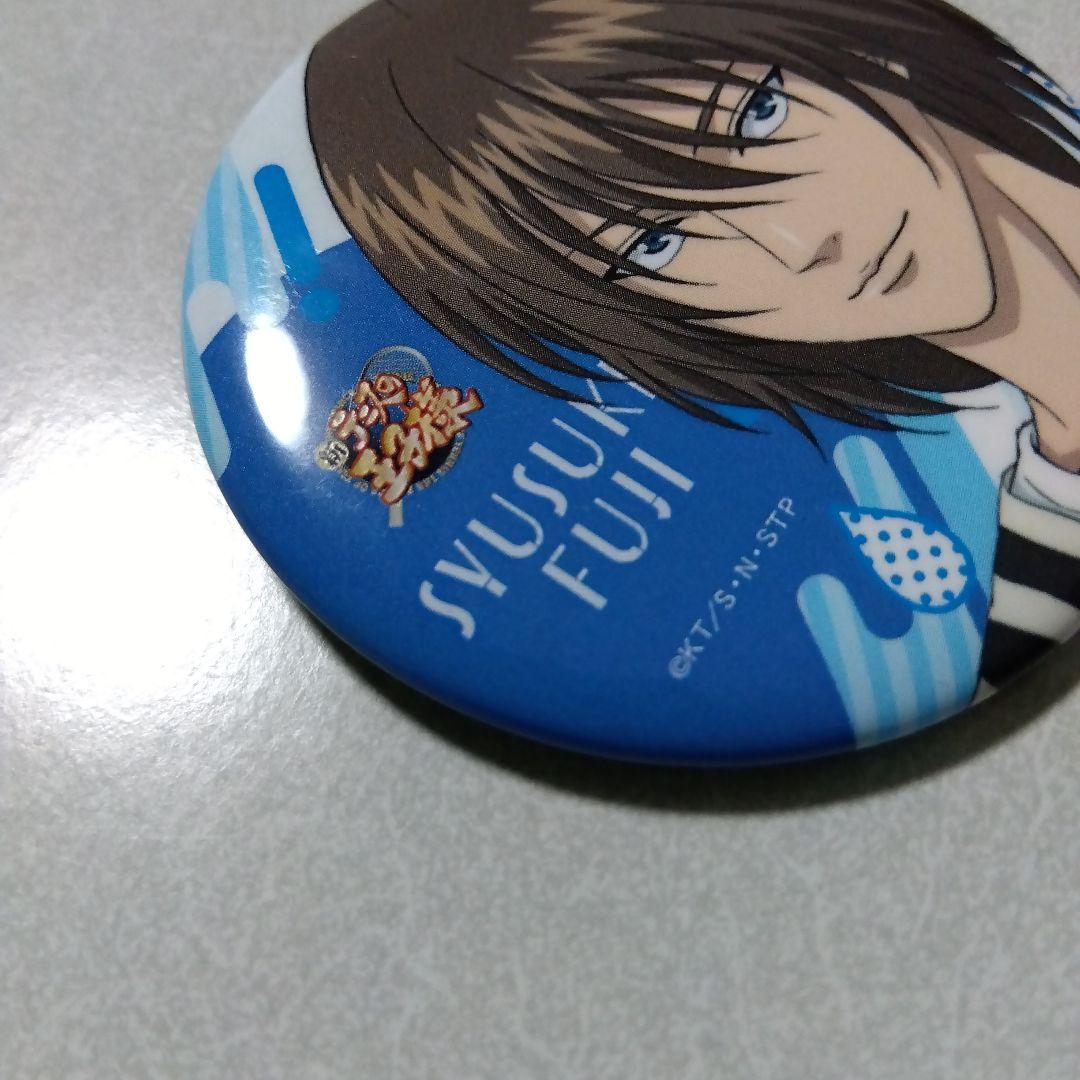 【テニスの王子様】不二周助 クックパッドライブ コラボカフェ 王子様祭 缶バッジ