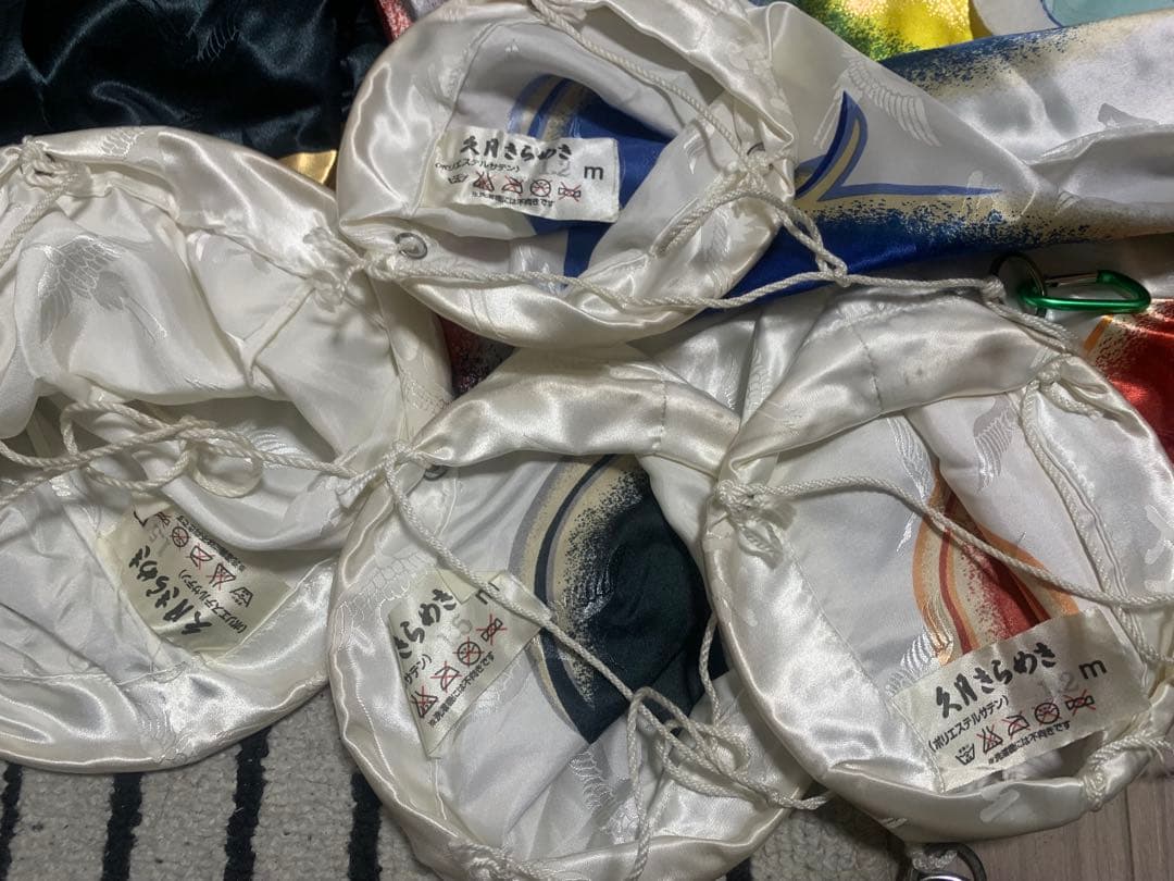 鯉のぼり　使用品　山本寛斎かぜいろ　1.5Mセット+緑　久月きらめき　こいのぼり