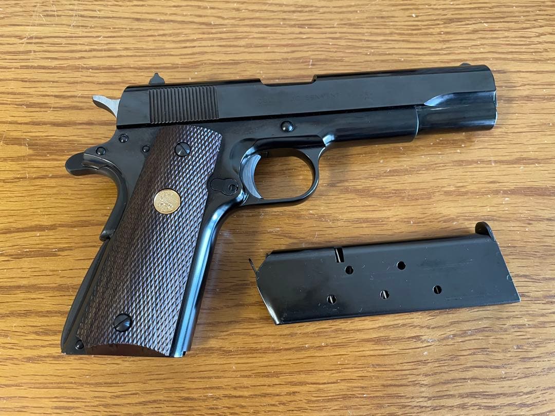 マルシン　m1911 ガバメント　シリーズ70 モデルガン　ディープブラック