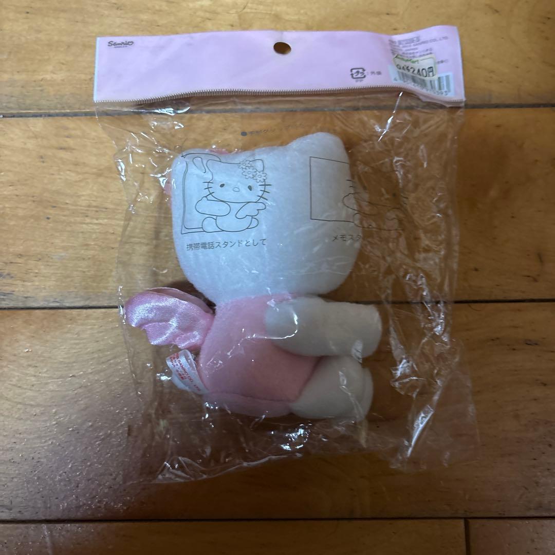 キティちゃん　クリップ　ぬいぐるみ　サンリオレトロ品未開品限定品