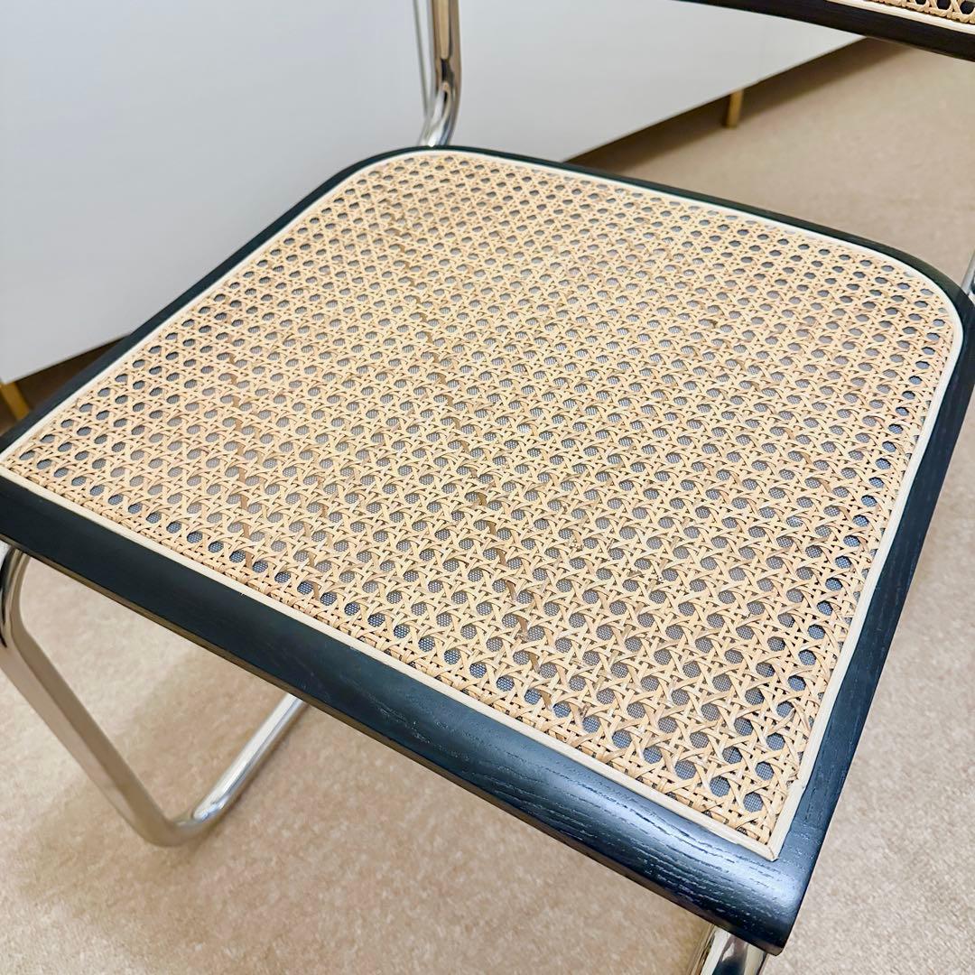 KuHoN チェスカチェア ブラック マルセル・ブロイヤー 高品質リプロダクト