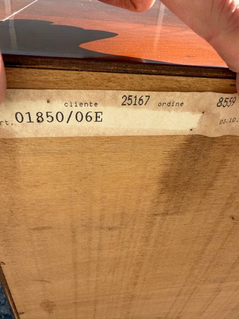 イタリアンスタイル ドレッサー付きチェスト　Ottocento Italiano