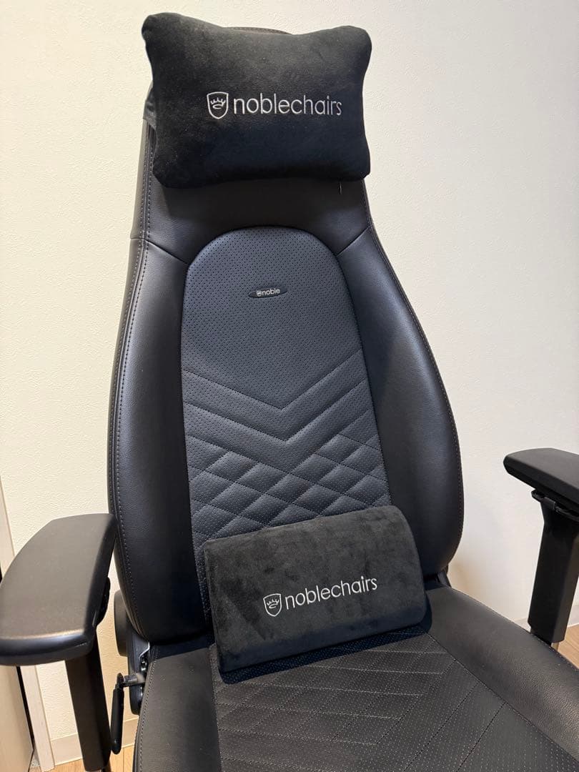 [オプション付属]Noblechairs アイコン ICON ブラック