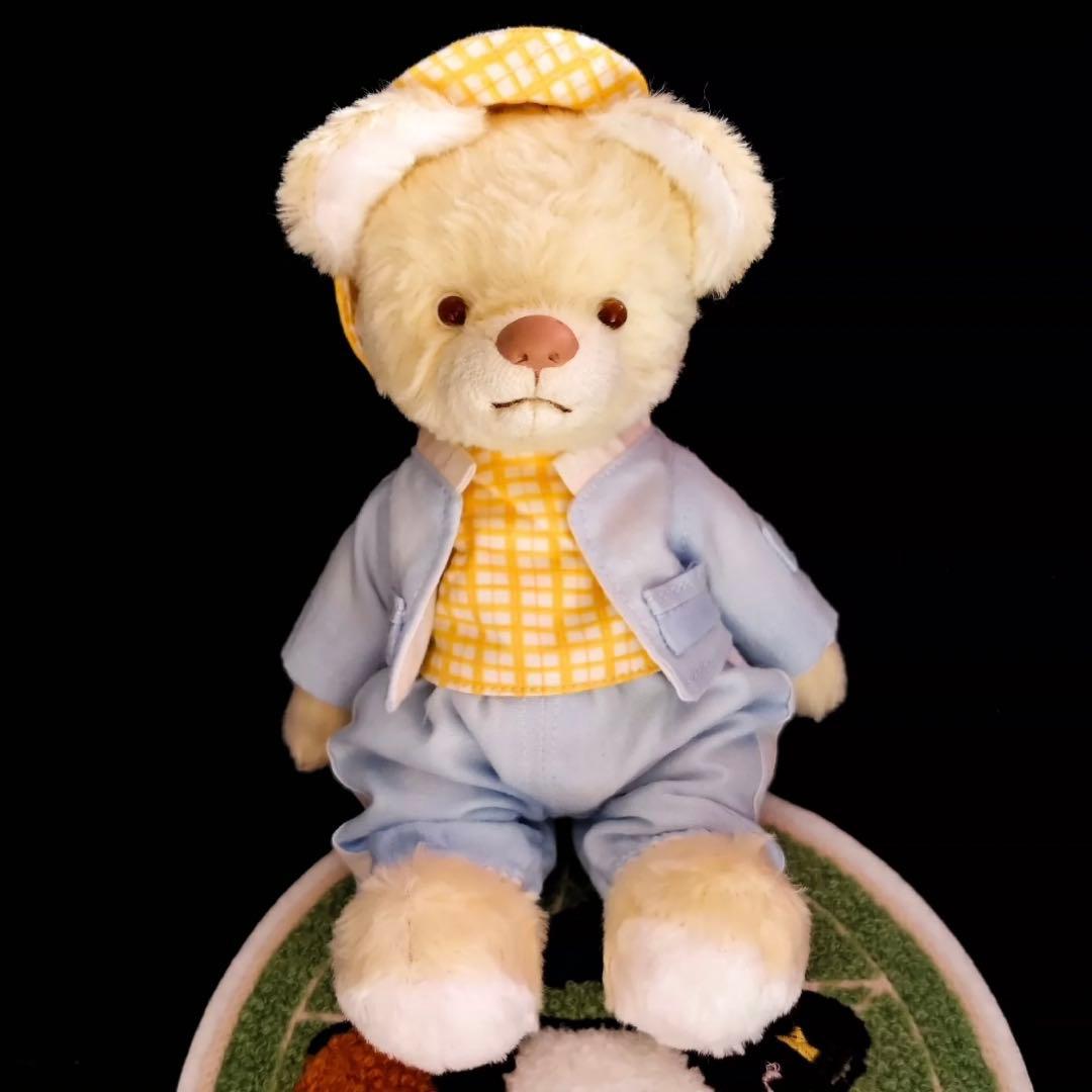 恥ずかしがり屋くまちゃん アーティストベア テディベア 海外作家様 ハンドメイド