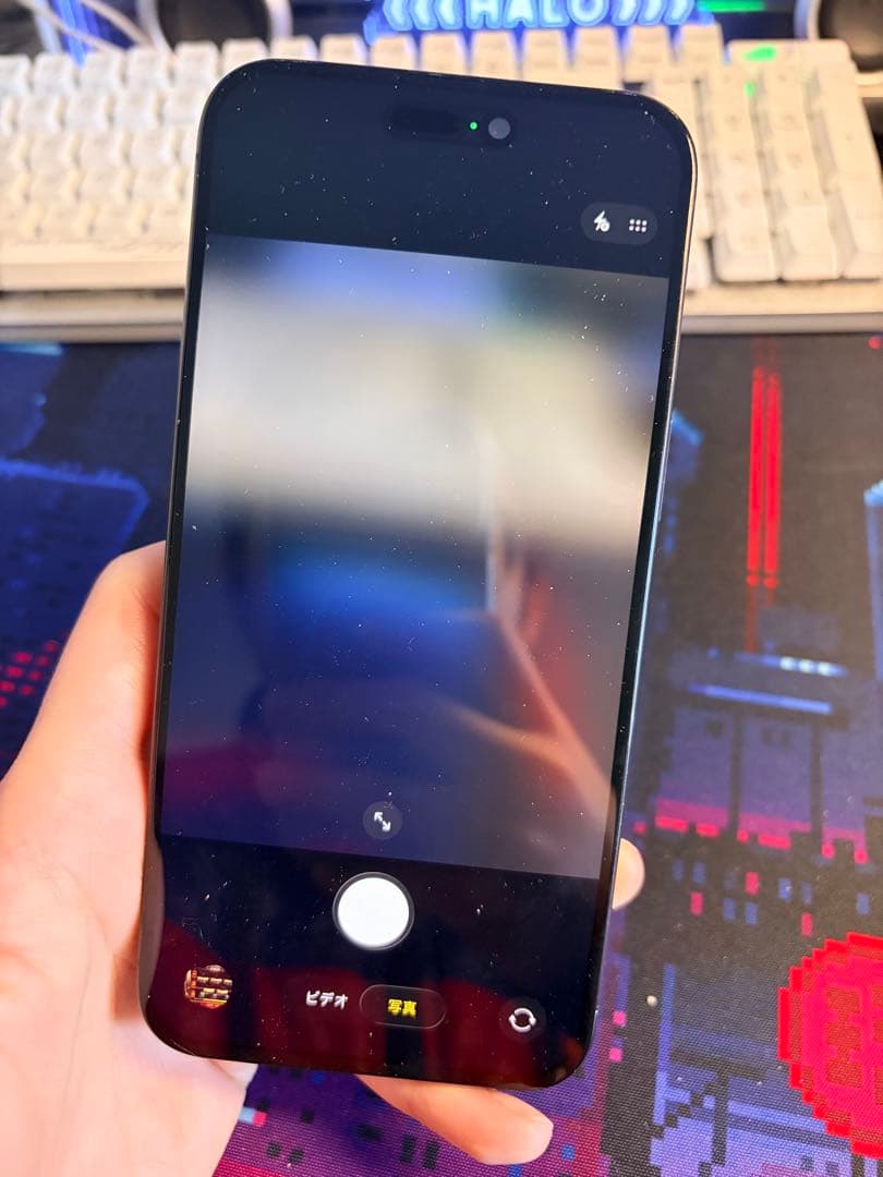 極美品iPhone15Promax 256GB/US/100%/simフリ