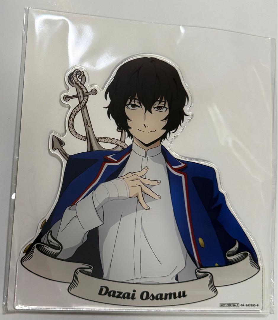 文豪ストレイドッグス 横浜廻遊　A賞　ガラポン　アクリルパネル　中原中也　太宰治