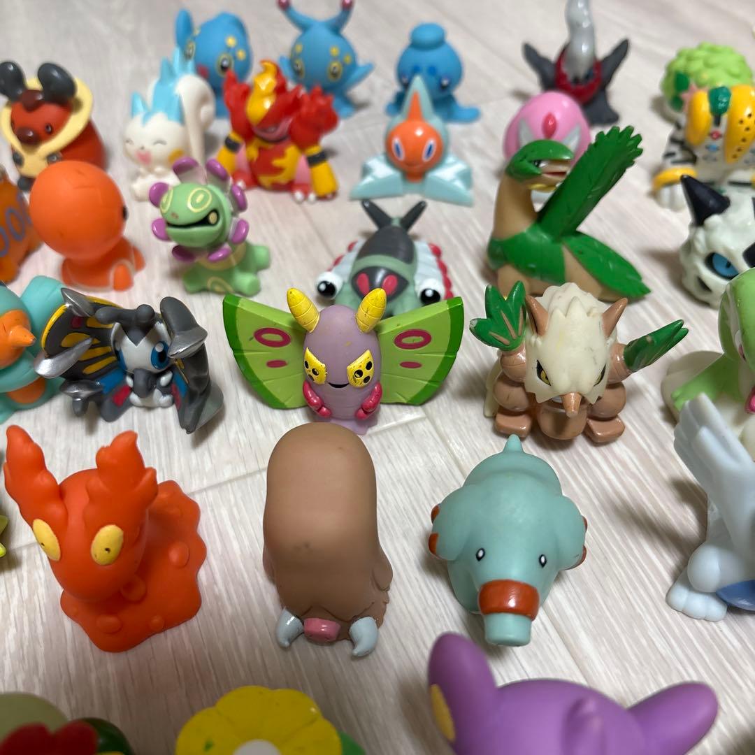 【ポケモン】ポケモンキッズ ソフビ 指人形 69体