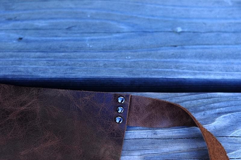 本革 ウエストエプロン ハンドメイド ユニセックス 作業用 キャンプ DIY