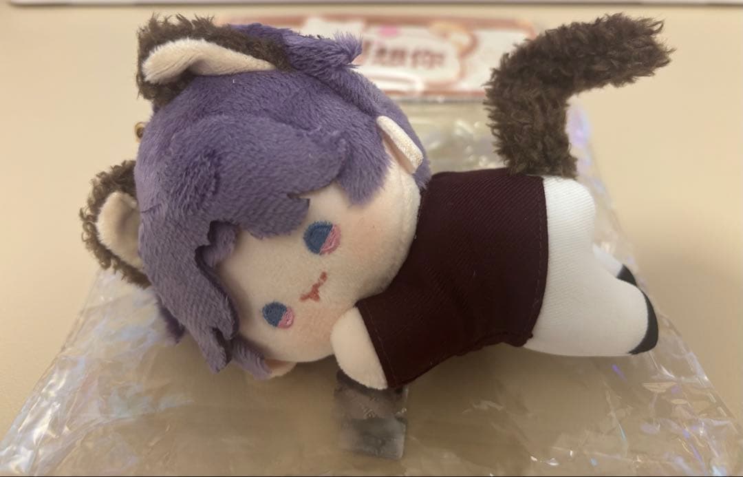 【公式正規品】恋と深空 ホムラ猫は会いたがっている　猫很想你ぬいぐるみ　開封済み