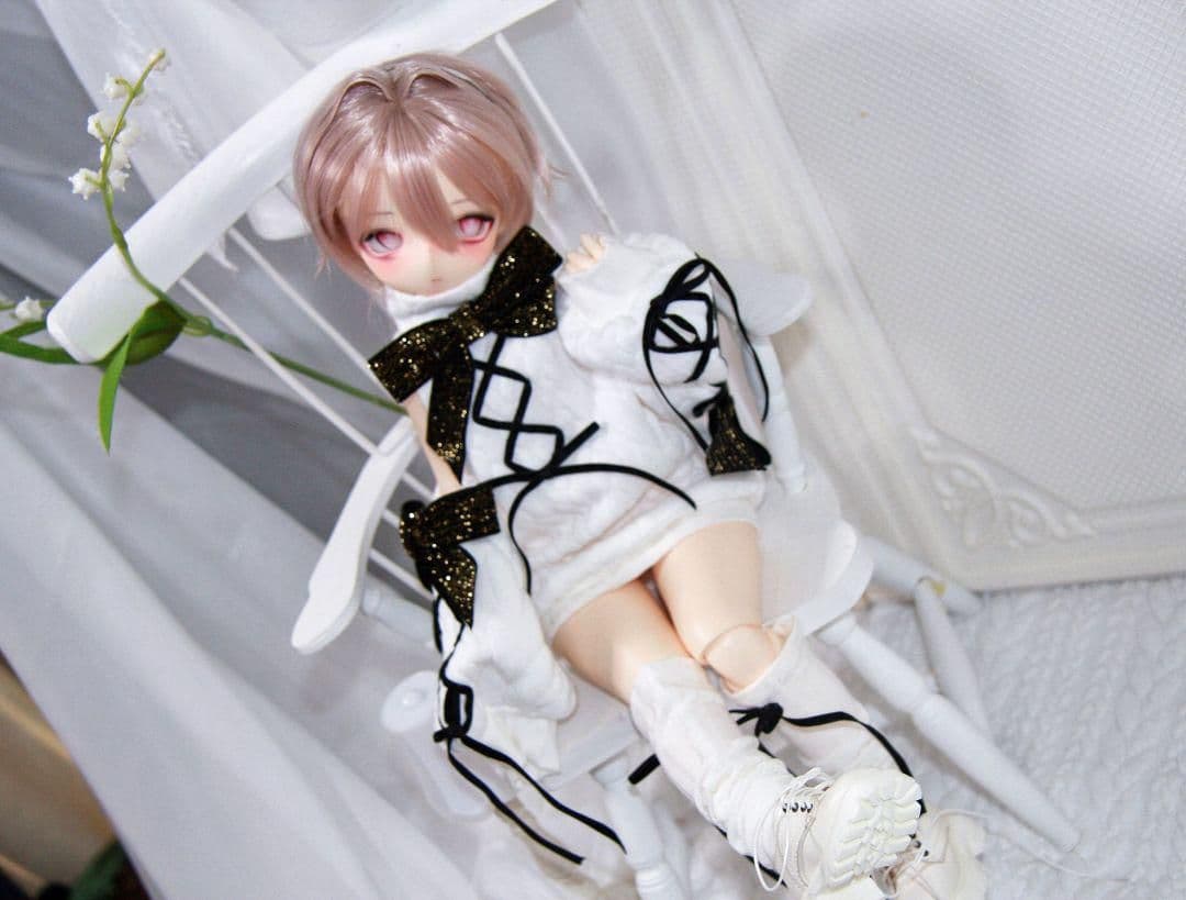 WJ01 BJD 1/3 ドール 衣装 セーター 2点セット ハンドメイド