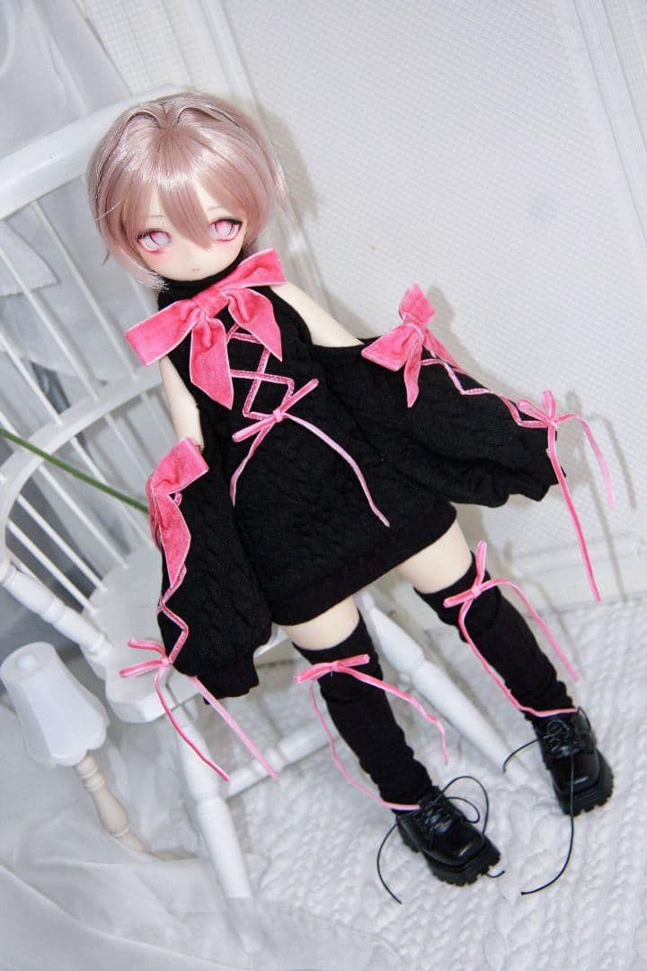 WJ01 BJD 1/3 ドール 衣装 セーター 2点セット ハンドメイド