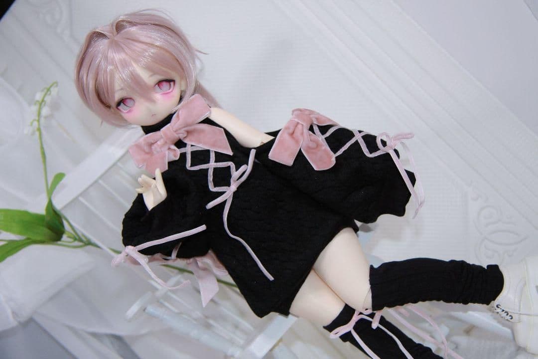 WJ01 BJD 1/3 ドール 衣装 セーター 2点セット ハンドメイド