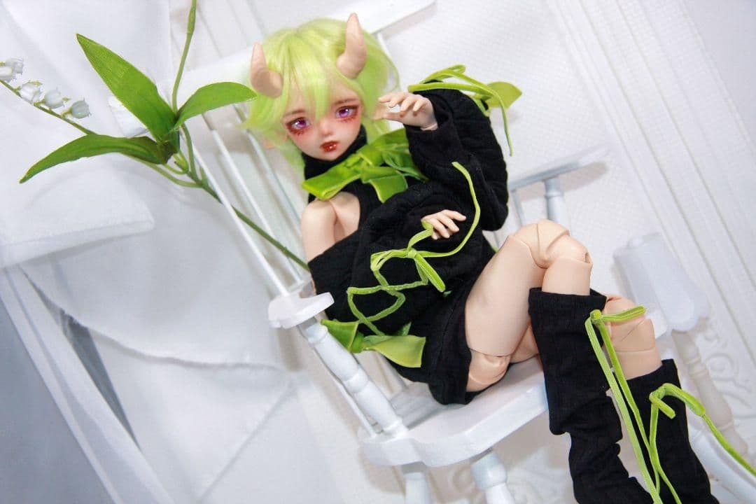 WJ01 BJD 1/3 ドール 衣装 セーター 2点セット ハンドメイド