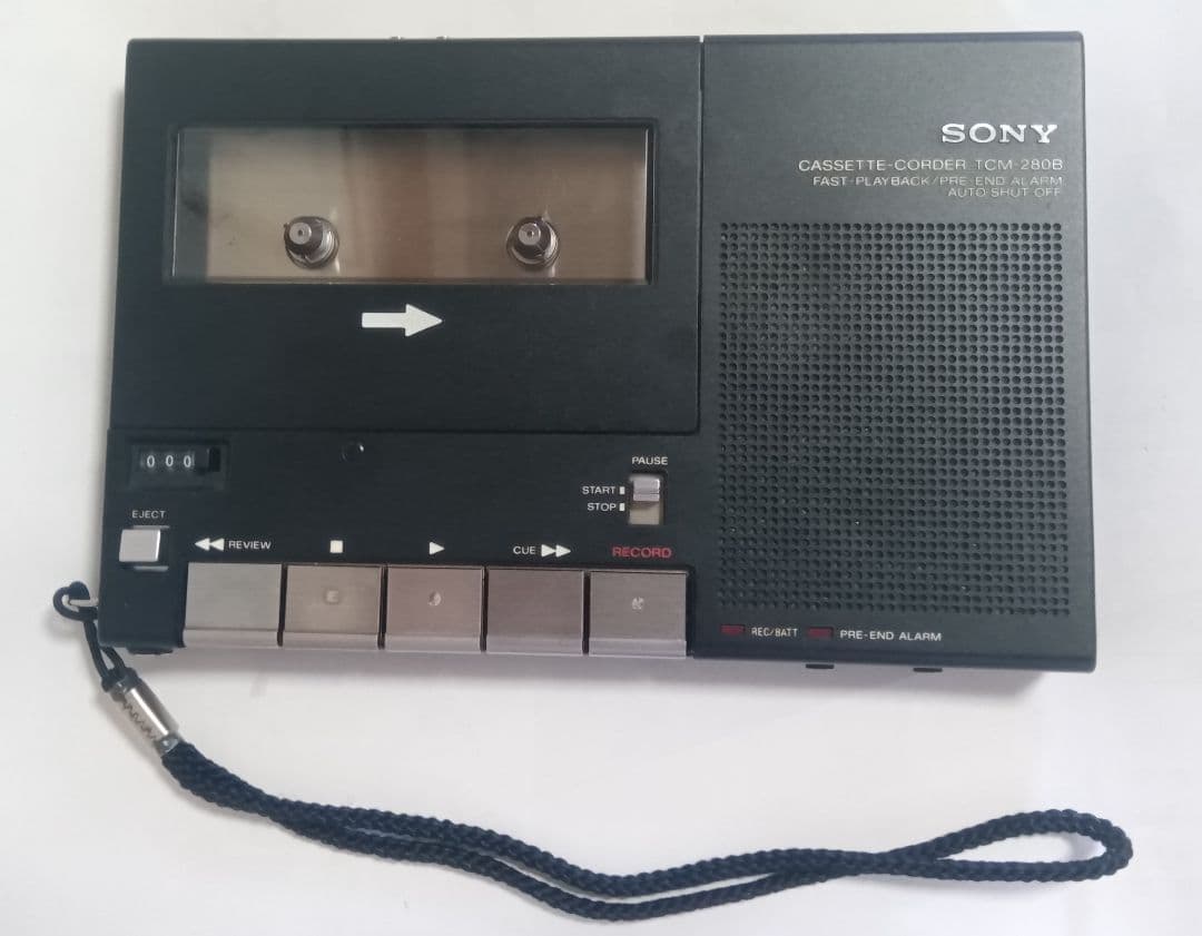 SONY CASSETTE CORDER カセットプレーヤー TCM-280B