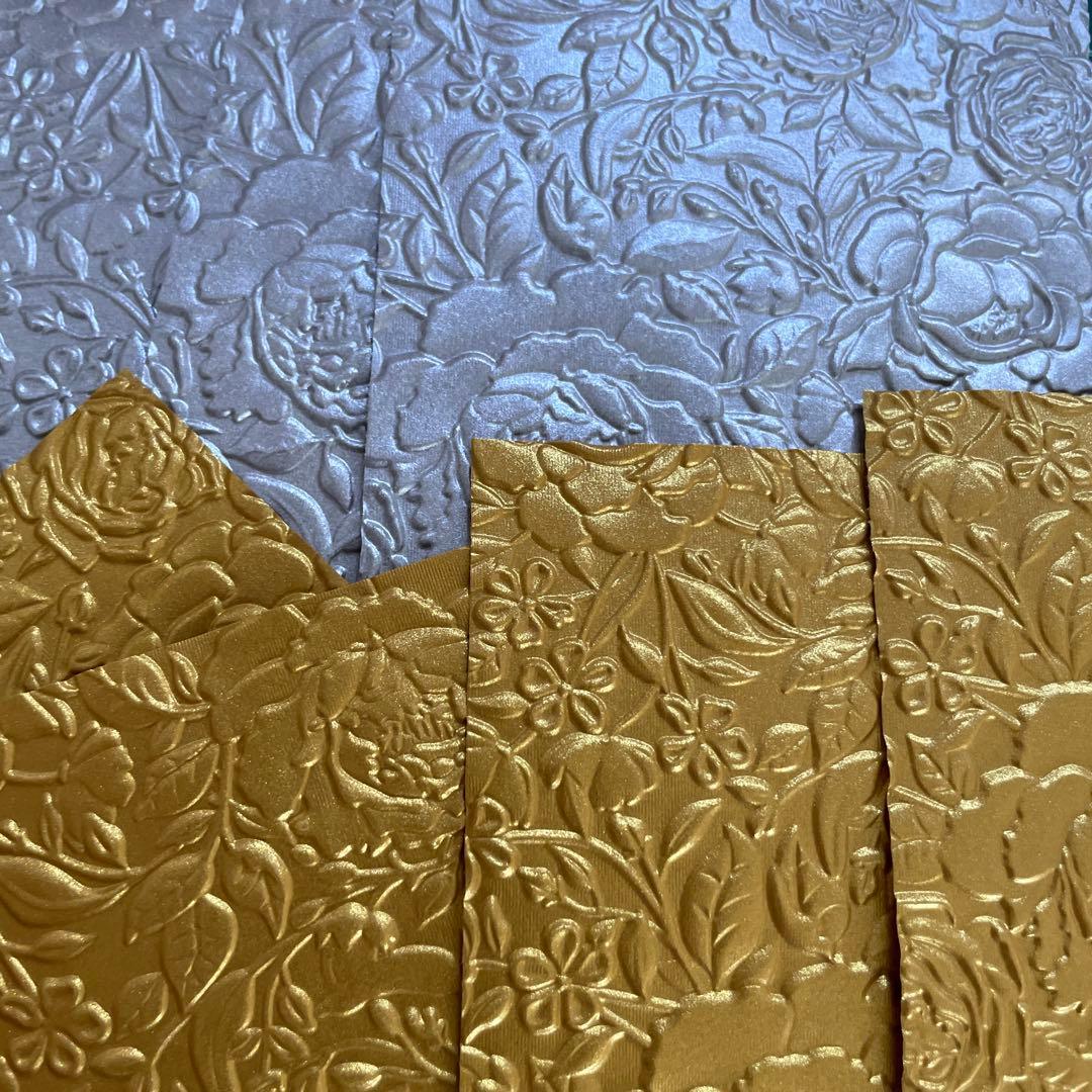 ダイカット素材 エンボス加工 コラージュ おすそ分け アルバム ラッピング