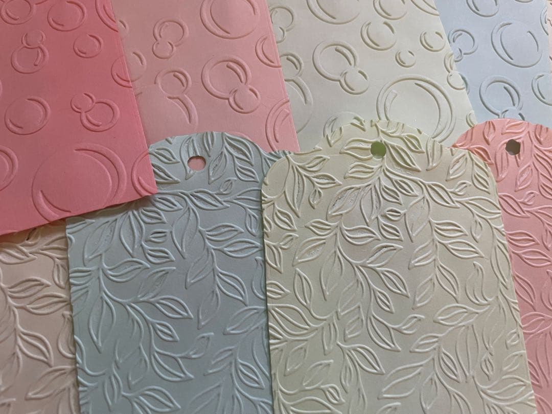 ダイカット素材 エンボス加工 コラージュ おすそ分け アルバム ラッピング