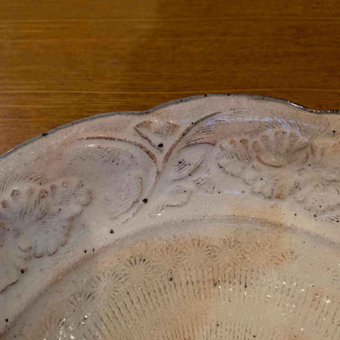 清水焼、京焼き連花模様皿