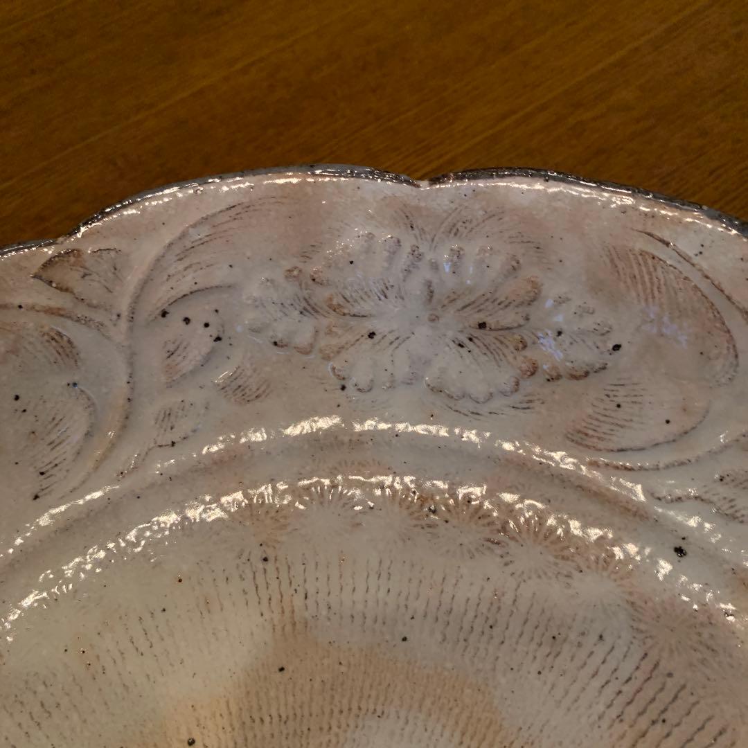 清水焼、京焼き連花模様皿