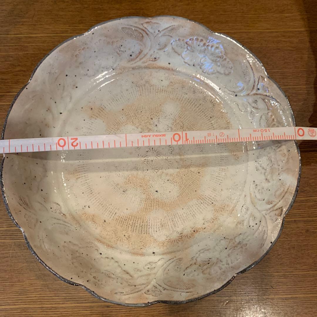 清水焼、京焼き連花模様皿