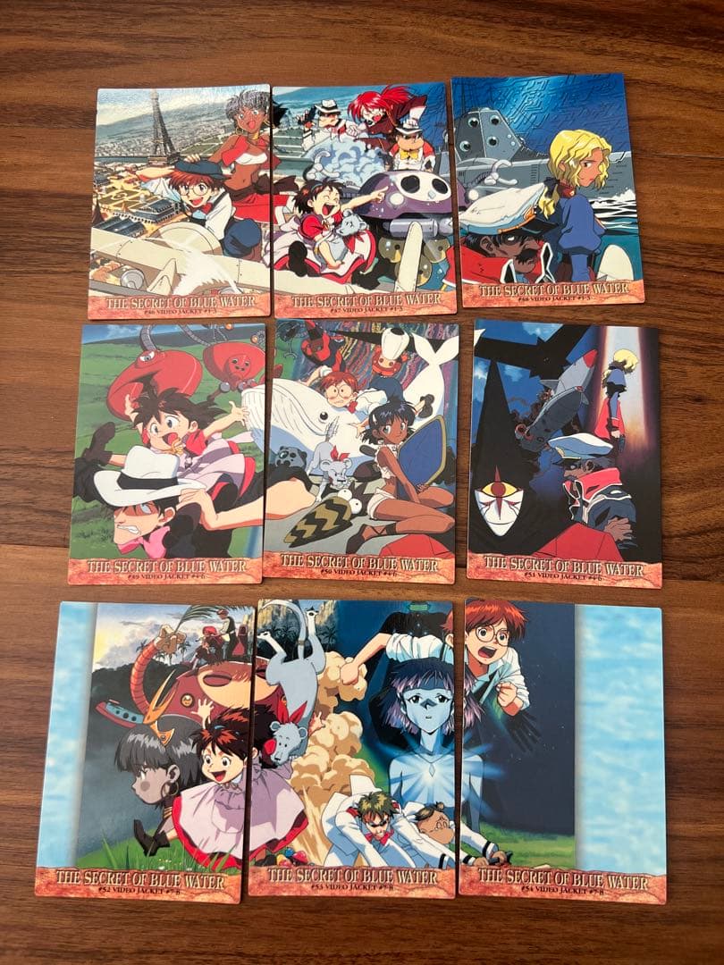 カードダスマスターズ ふしぎの海のナディア　箱、SPカード4付き！！