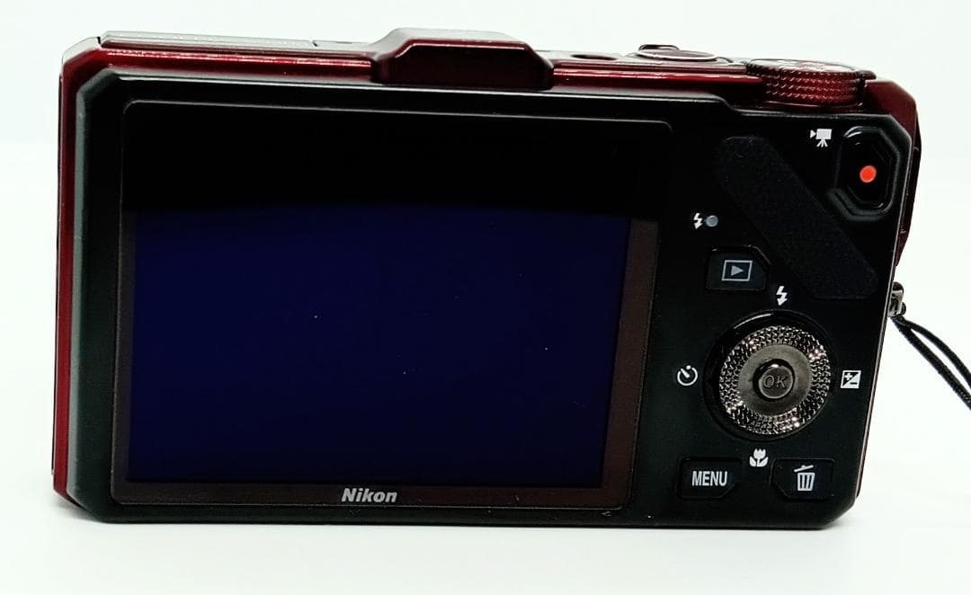 Nikon COOLPIX S9300 Red 16.0MP 充電器付き