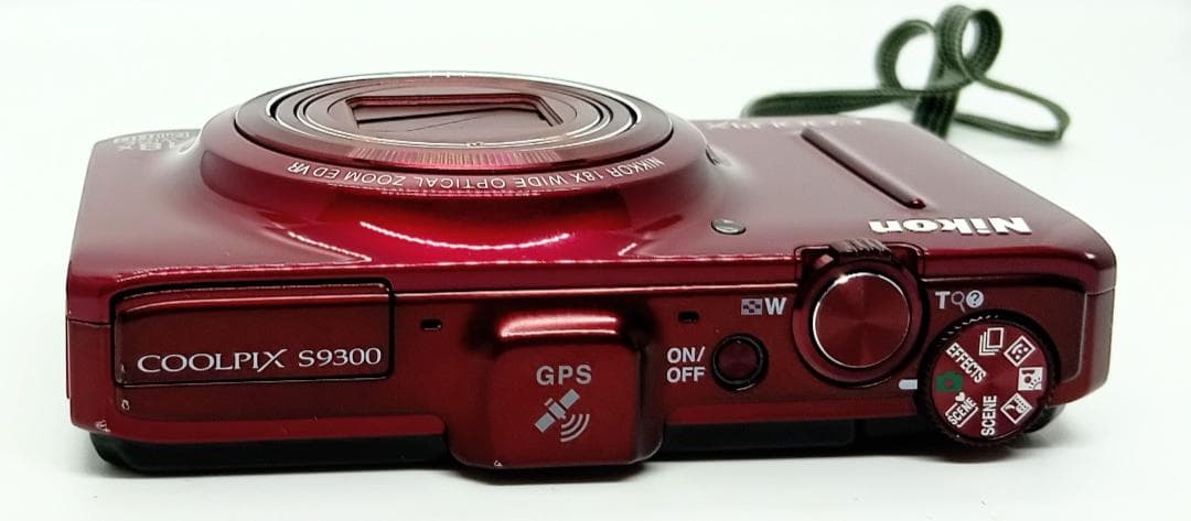 Nikon COOLPIX S9300 Red 16.0MP 充電器付き