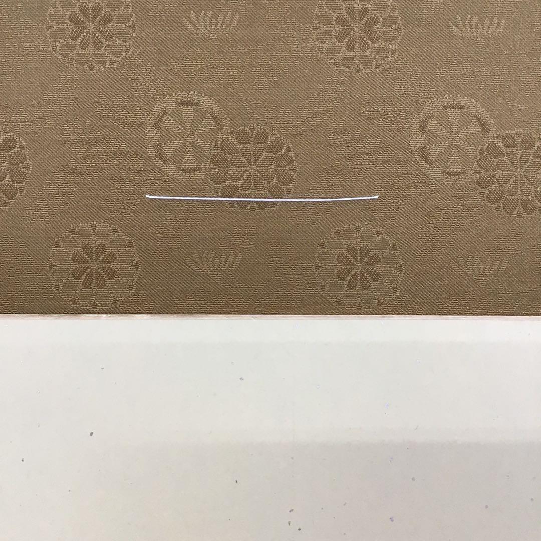 K茶道具　掛軸　御色紙掛軸(写真の色紙は付属していません)　掛軸　S1048KJ