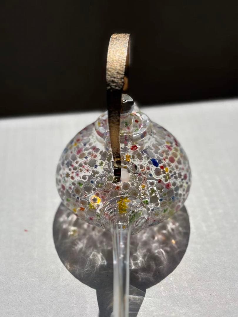 江波冨士子さん 『花の庭』　大きいちろり　専用箱付き 新品