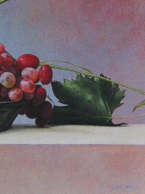 奥江一太、豊穣、希少な画集より、新品高級額、額装付、状態良好