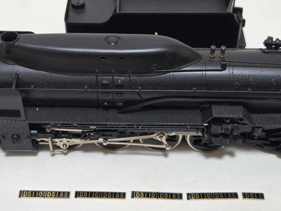 ☆HOゲージ☆Adachi☆JNR D51☆半流☆蒸気機関車☆天賞堂☆箱付き☆