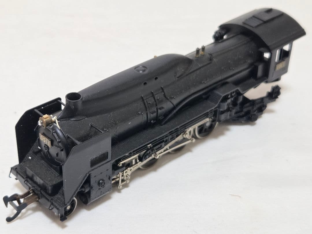 ☆HOゲージ☆Adachi☆JNR D51☆半流☆蒸気機関車☆天賞堂☆箱付き☆