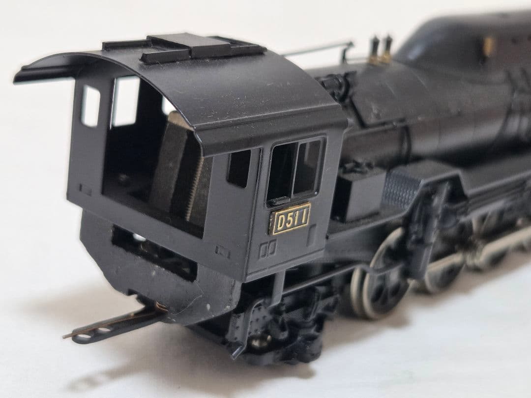 ☆HOゲージ☆Adachi☆JNR D51☆半流☆蒸気機関車☆天賞堂☆箱付き☆