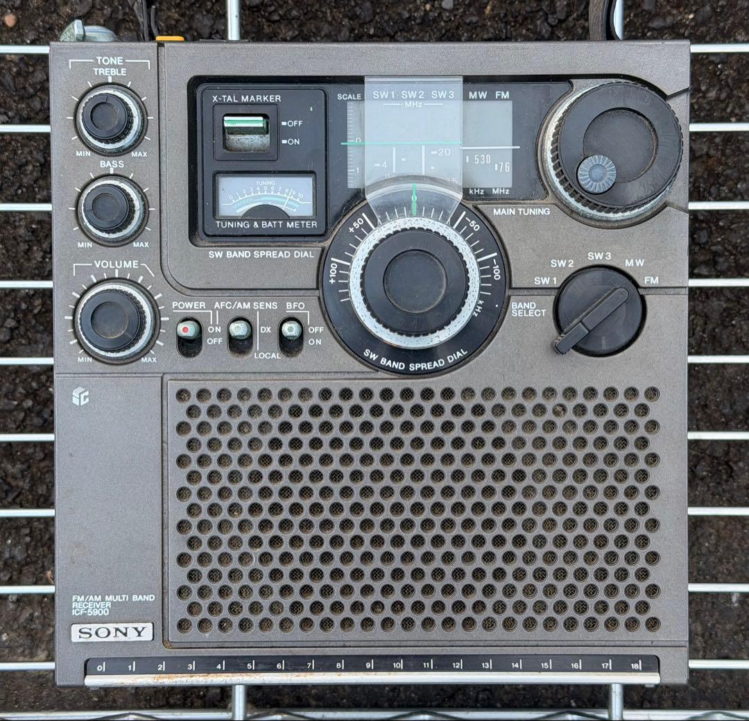 今週限定値下げ　SONY　スカイセンサーICF-5900 カバー付き