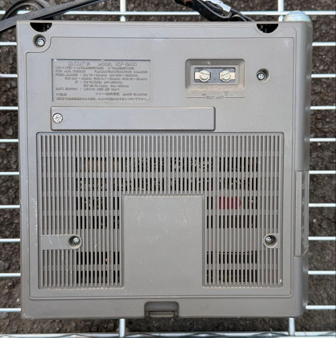 今週限定値下げ　SONY　スカイセンサーICF-5900 カバー付き